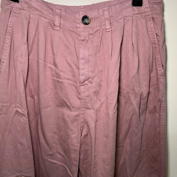 Free People Addy Chino Pants in Roan Rouge size 2 - Picture 4 of 6